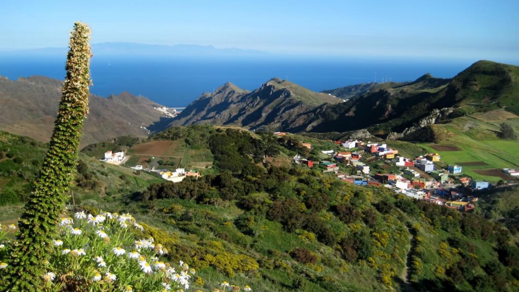 One of the view points towards San Cristobal de la Laguna
