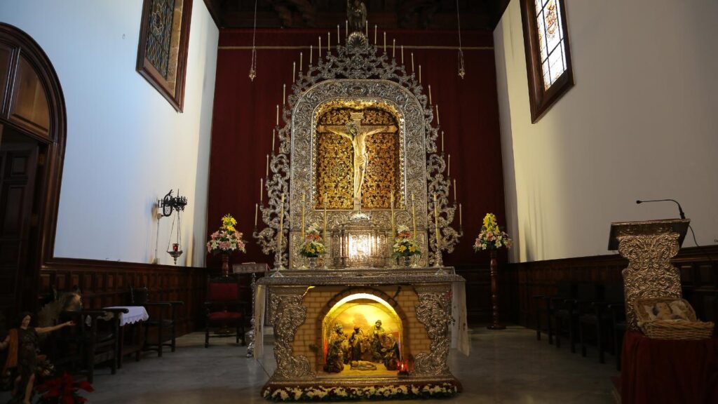 San Cristobal de la Laguna, altar at the Real Santuario del Santísimo Cristo de La Laguna